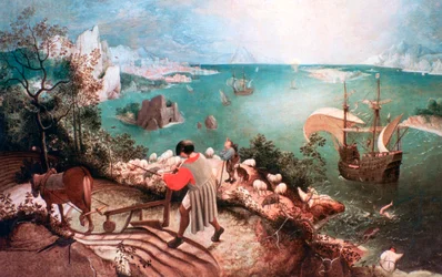 Landskab med Ikaros