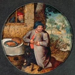 Flamsk ordsprog: fråseri (panel)
