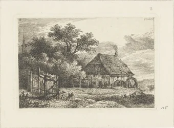 Landskab med vandmølle Vandlandskaber (serietitel)