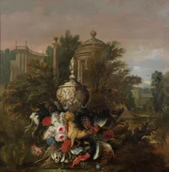 Dødt vildt og blomster