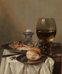Stilleben med et salt