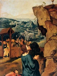 Kvalen i haven, detalje, 1527-1530.