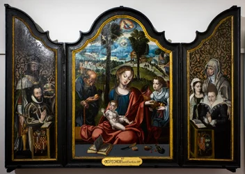 Triptykon af den hellige familie