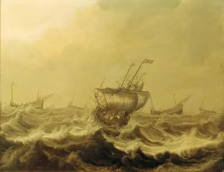 Skibe i en storm