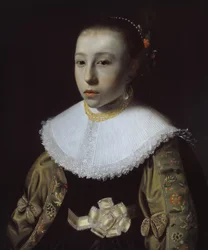 Portræt af en ung pige, 1633-35