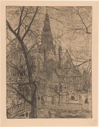Gamle kirke i Amsterdam