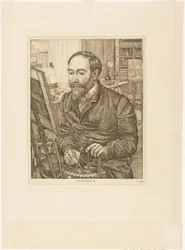 Portræt af Théophile Alexandre Steinlen