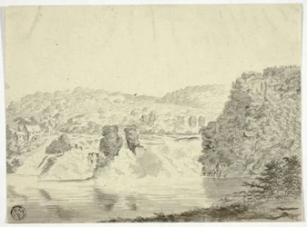 Rhone-vandfaldet nær Schafhausen