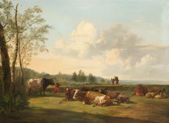 Landskab med kvæg