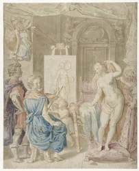 Apelles vil male Campaspe