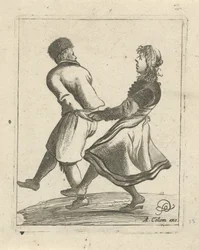 dansende par
