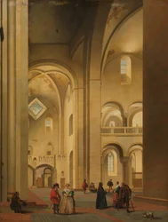 Transeptet i Mariakerk i Utrecht