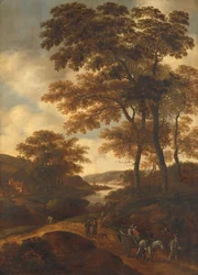 Skovklædt landskab