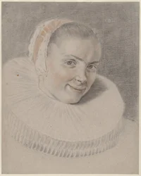 Portræt af Beatrix van der Laen