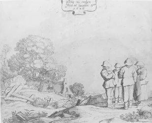 Tre bønder og en kvinde, 1626.