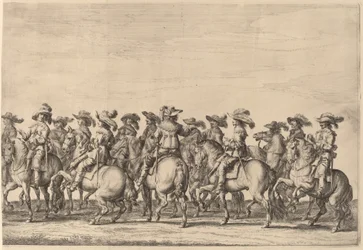 Marie de Medicis indrejse i Amsterdam [plade 3 af 6]