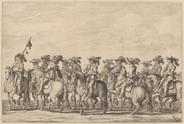 Marie de Medicis indrejse i Amsterdam [plade 6 af 6]