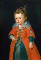 Eleonora Gonzaga 1598-1655 i en alder af to, ca. 1600.