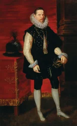 Portræt af Albert VII, ærkehertug af Østrig 1559-1621.
