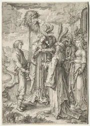 David med Goliats hoved, 1620