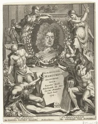 Titelblad for European Mercury, 1705