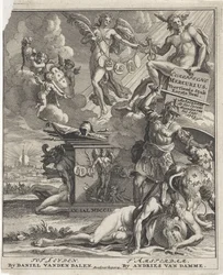 Titelside for: Europæisk Merkur, 14. del, 1. del, 1703