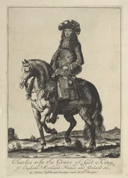 Ridesportræt af kong Charles II af England