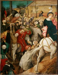 Vinen fra Saint Martin, detalje. (olie på træ