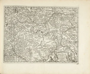 Kort over Moskva, 1726