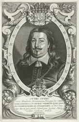 Portret af Otto Otto von Mauderode Famous Legates (serietitel)