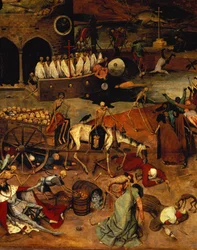 Dødens triumf, ca. 1562 (panel) (detalje af 457, nederste venstre del, se også 69068-71)