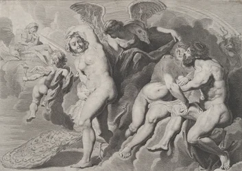 Ixion bedraget af Hera, 1620-24.