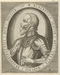 Portræt af Albrecht Friedrich, markgreve af Brandenburg Portrætter af linealer (serietitel)