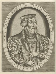 Portræt af Ferdinand I af Habsburg, tysk kejser Portrætter af linealer (serietitel)