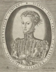 Portræt af Johanna af Habsburg Portrætter af linealer (serietitel)