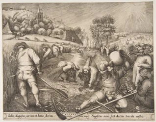 Summer Aestas fra serien Årstiderne, 1570.
