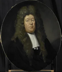 Portræt af Adriaen Paets, direktør for Rotterdam Chamber of the Dutch East India Company, valgt 1668