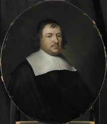 Portræt af Cornelis van den Bergh, direktør for Rotterdam Chamber of the Dutch East India Company, valgt 1659