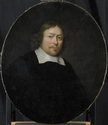 Portræt af Gerard van Bergen, direktør for Rotterdam Chamber of the Dutch East India Company, valgt 1653