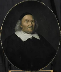 Portræt af Hendrik Nobel, direktør for Rotterdam Chamber of the Dutch East India Company, valgt 1625