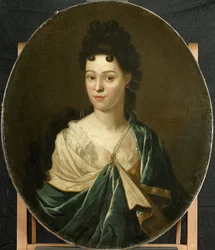 Portræt af Mrs. Brystkamp hy