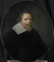 Portræt af Pieter Sonmans, direktør for Rotterdam Chamber of the Dutch East India Company, valgt 1631