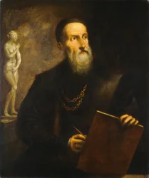 Imaginært selvportræt af Tizian, sandsynligvis 1650