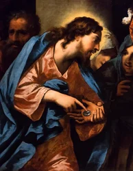 Betaling af tribut, ca. 1650/60 (Olie på lærred)