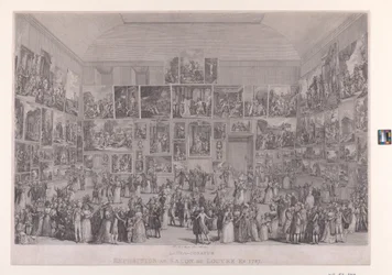 Udstilling på Salon du Louvre i 1787