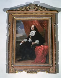 Portræt af storhertugen Cosimo III (olie på lærred)