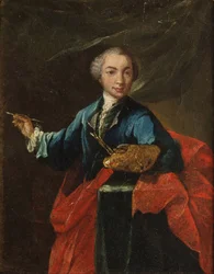 Selvportræt, ca. 1750.