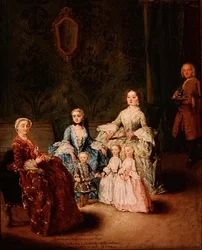 Familien Sagredo (olie på lærred)