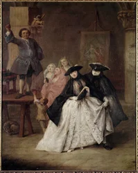 Charlatanen (Il ciarlatano), 62 x 50 cm