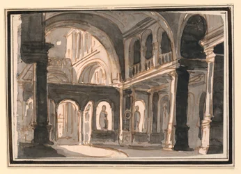 Scenedesign, Kirkens interiør